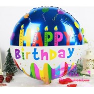 Happy Birthday Round Balloon